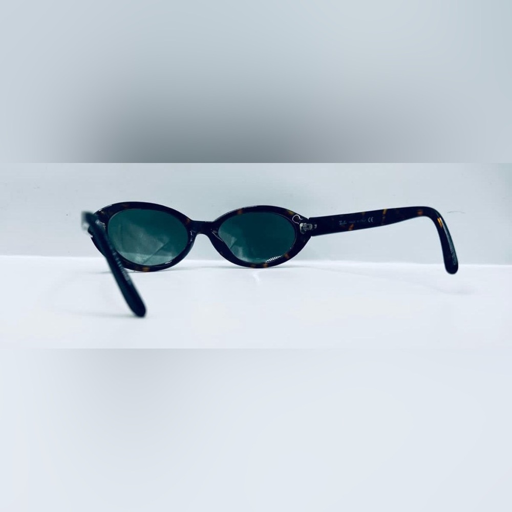 Vintage Ray Ban RB2110 Tortoise Oval Sunglasses Frames Only - Picture 4 of 7